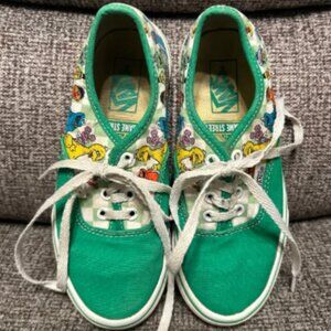 Sesame Street Vans Shoes Kids Size 1 Boys Girls